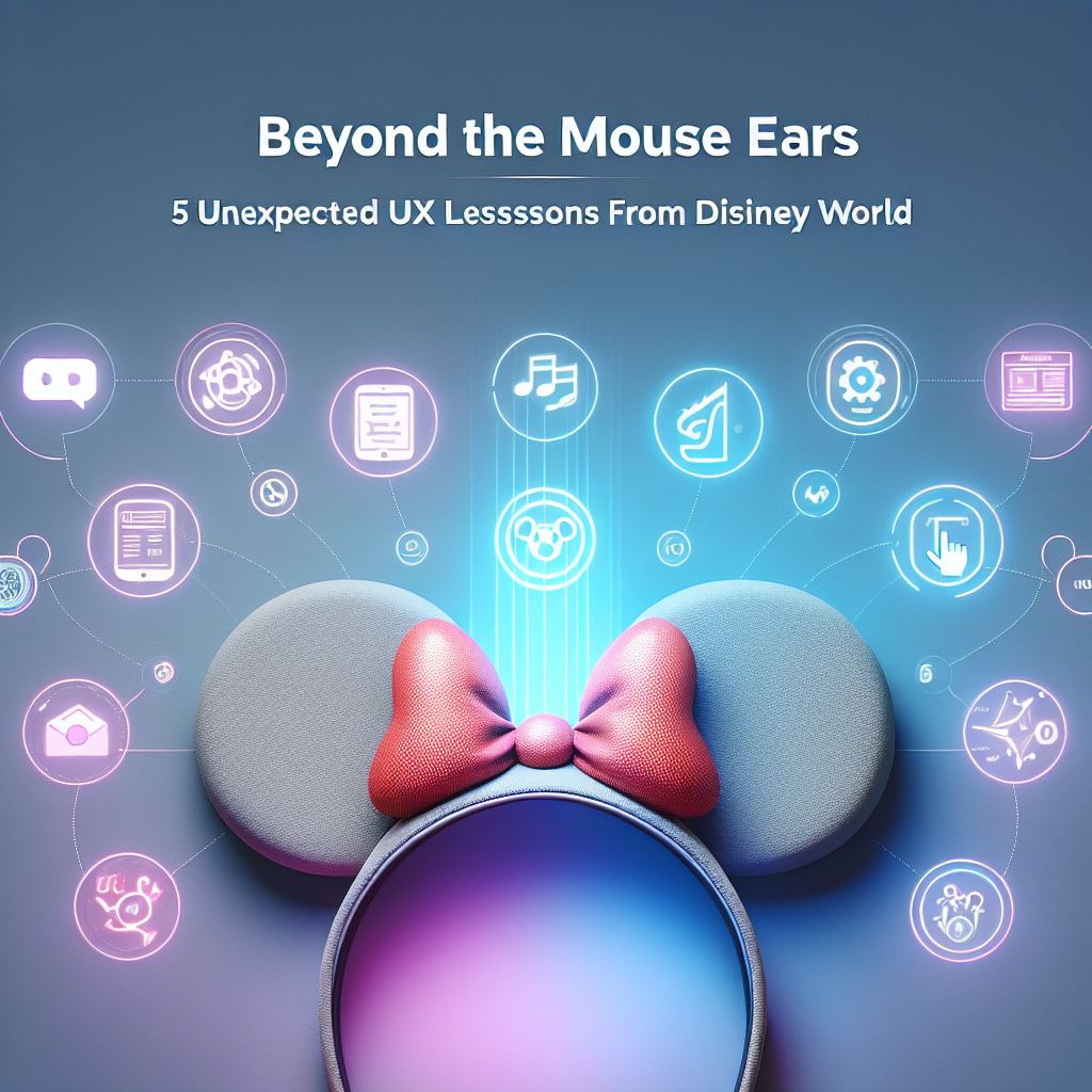 Beyond the Mouse Ears: 5 Unexpected UX Lessons from Disney World